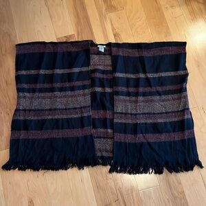 Poncho/Shawl Earth tones